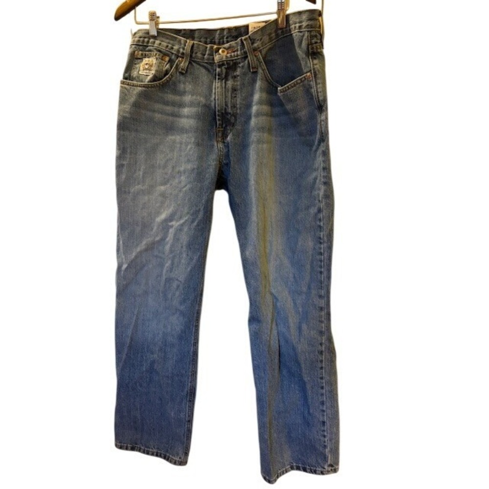 Cinch Men's White Label Jeans MB92834003 Medium Wash Straight Leg Denim 35x30